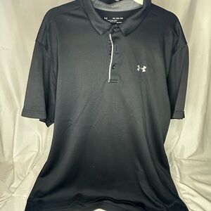 Under Armour Men's Polo Shirt in Black